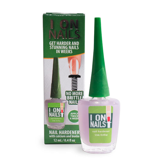 Amen Beauty I On Nails: Ultimate Nail Strengthener, Growth & Repair, Clear Polish Hardener, Keratin Treatment for Damaged Nails - Hard as Nails Elixir.