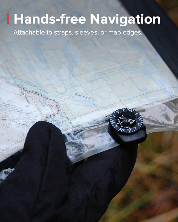 SUUNTO Multifunctional Compass, Northern Hemisphere, Compact Waterproof Navigation Comapss for Hiking & Adventure