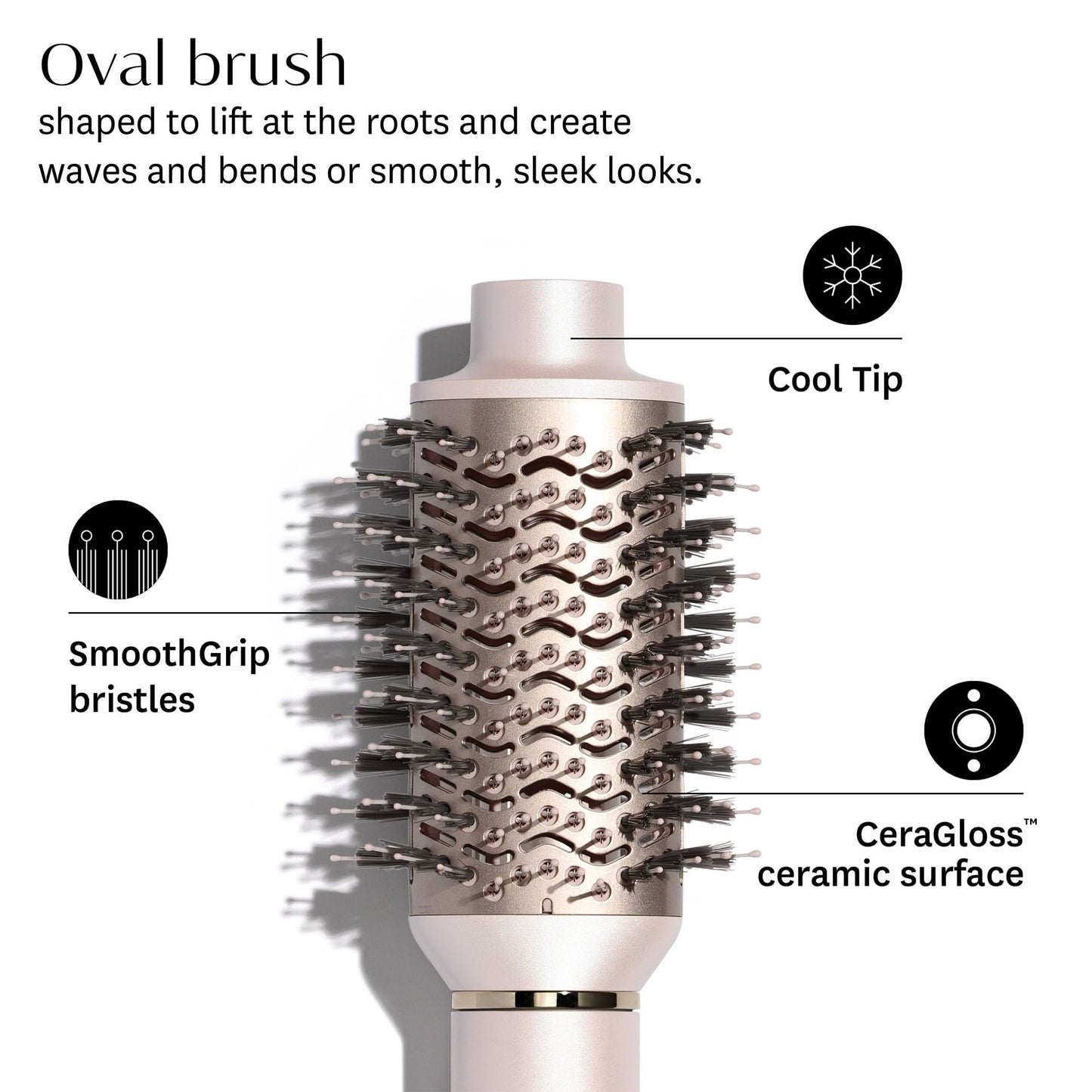 T3 Aire 360 Multi-Styler & Blowout System, Rapid Drying Hair Dryer, Ceramic Curling Attachments, Oval Brush & Drying Concentrator | Blowouts & Long-Lasting Curls