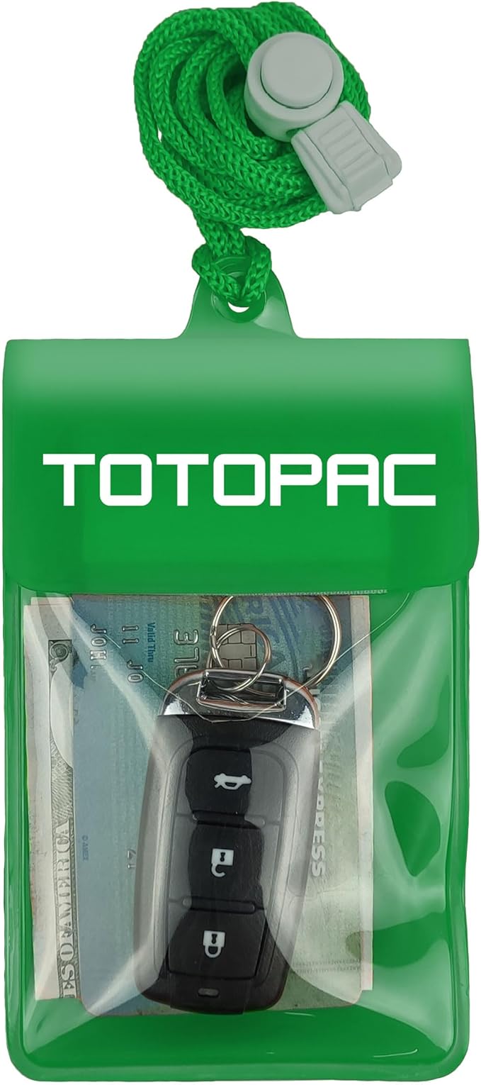 Waterproof Car Key FOB Pouch Submersible Dry Bag Holder for ID Credit Cards Cash Keys Case Swim Surf Floating Wallet