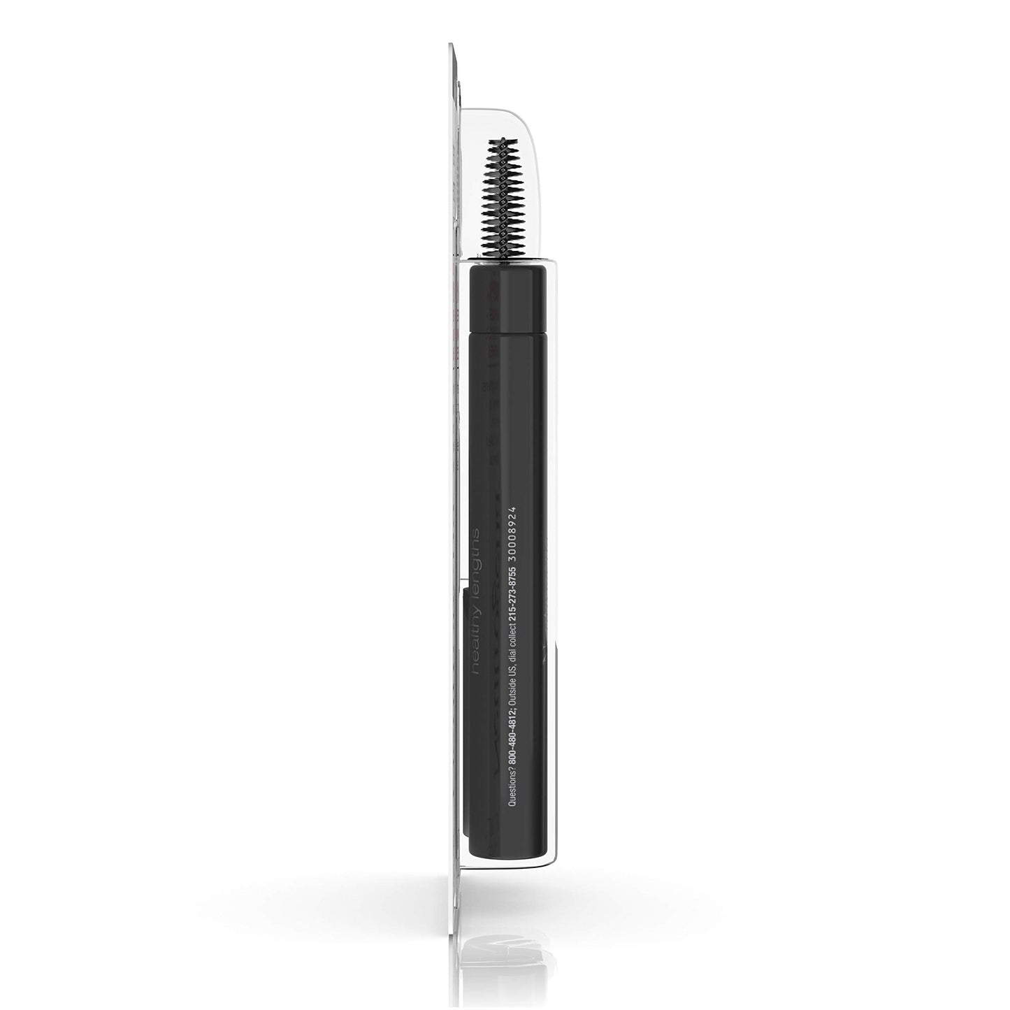 Neutrogena Healthy Lengths Mascara for Stronger, Longer Lashes, Clump-, Smudge- and Flake-Free Mascara with Olive Oil, Vitamin E and Rice Protein, Black/Brown 03,.21 oz