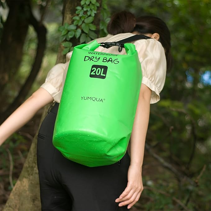 Waterproof Dry Bag Backpack 5L/10L/20L/30L/40L, Roll Top Floating Waterproof Storage Bags for Kayaking, Boating, Swimming, Hiking, Camping and Fishing