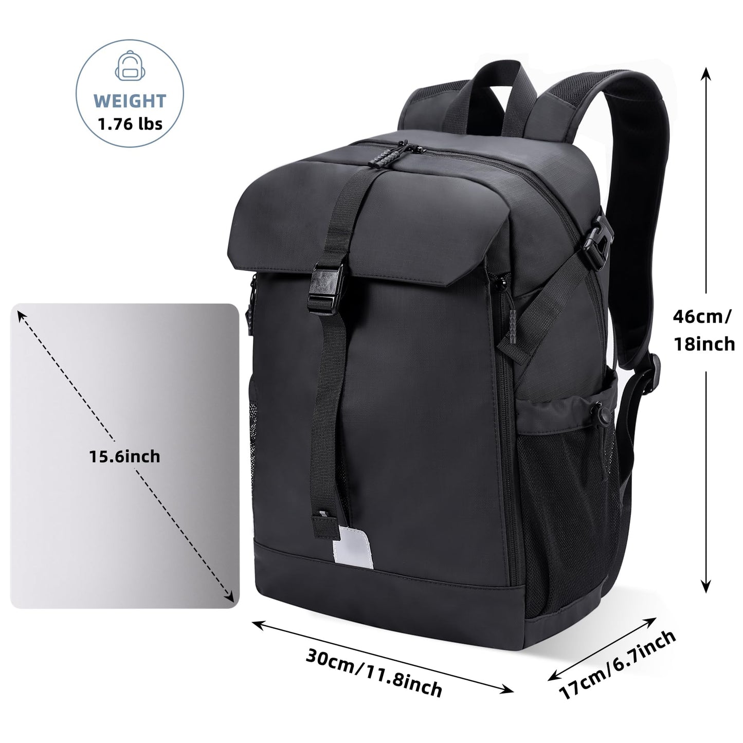 Bagenerous 24L Basketball Backpack with Separate Ball Holder Shoe Compartment