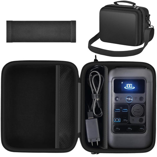 ANKHOH Power Bank Case for Anker SOLIX C200 DC, for SOLIX C300 DC Solar Power Station, Generator Charger Battery Storage Holder Protector Cover for Outdoor Camping, Traveling (Box Only)