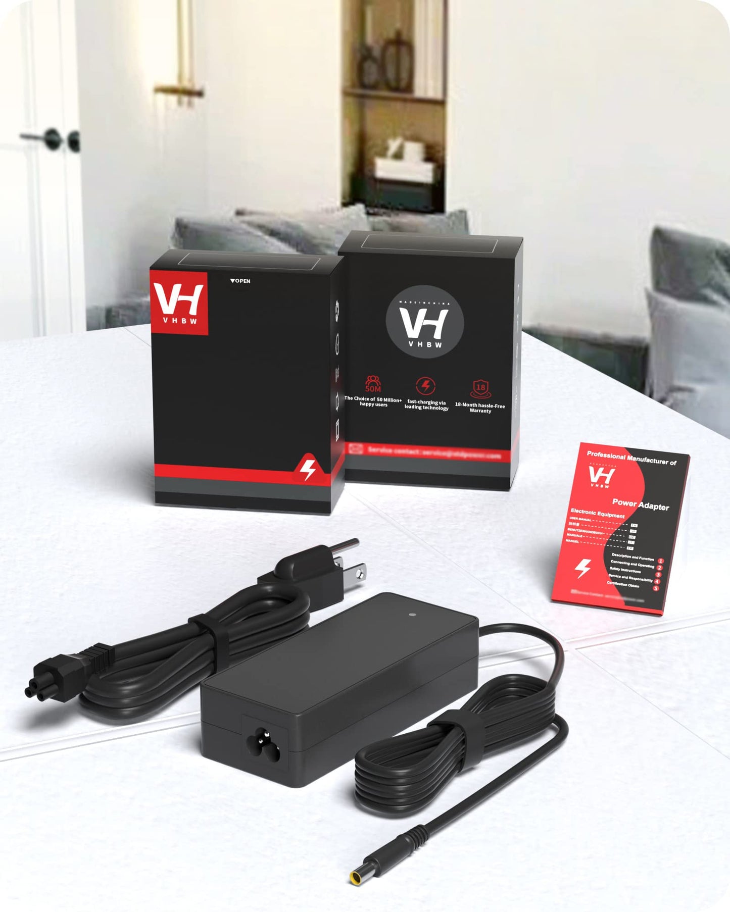 15V 60W Replacement for Goal Zero Yeti Charger AC Adapter for Goal Zero Yeti 150 400 200X 500X Portable Power Station Explorer Solar Generator for FANLIDE Portable Power Station Power Supply Cord