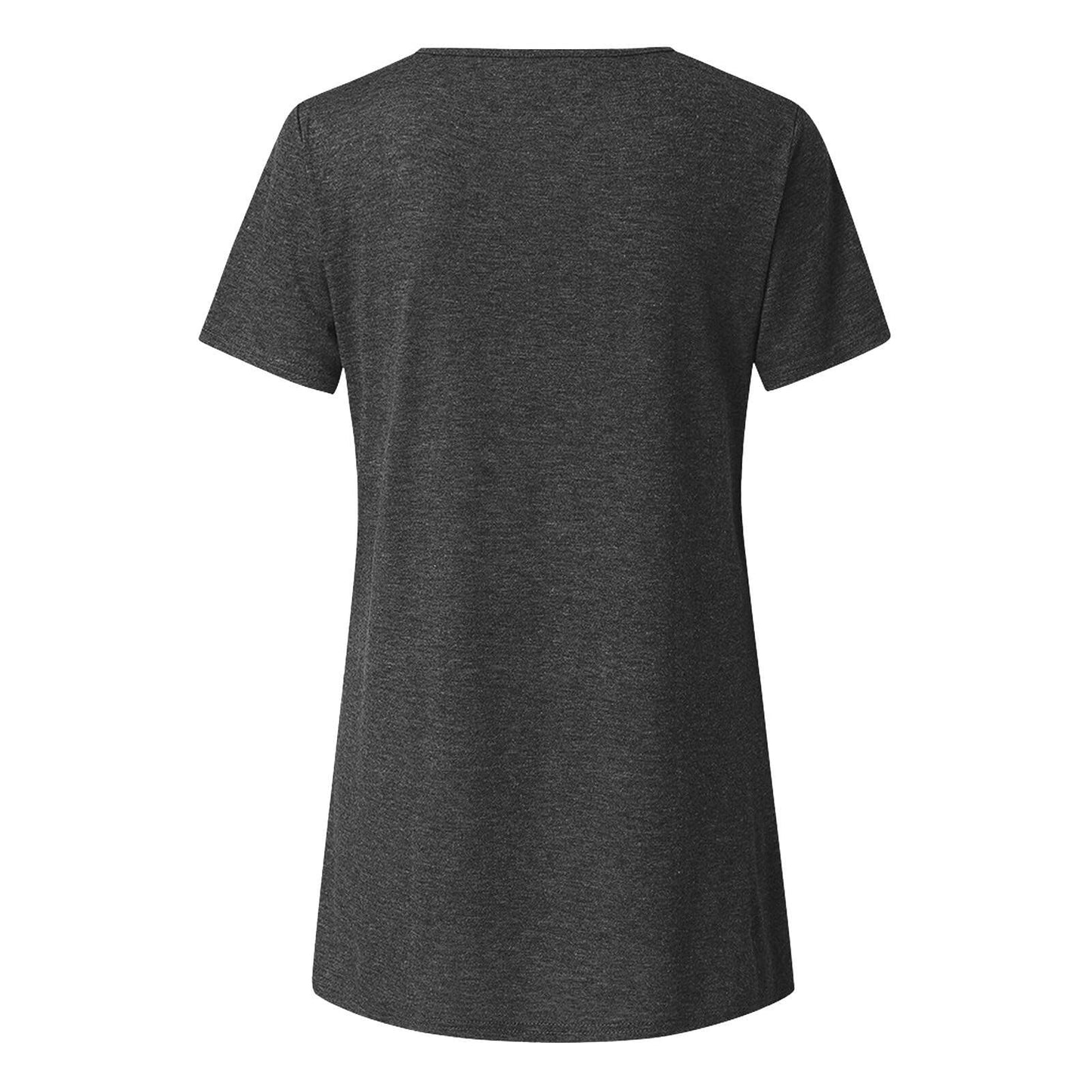 Aniywn Women's Plus Size Sweatshirt Tops Ladies Baggy Long Sleeve Thin Solid/Printing Pullover Blouse T Shirts