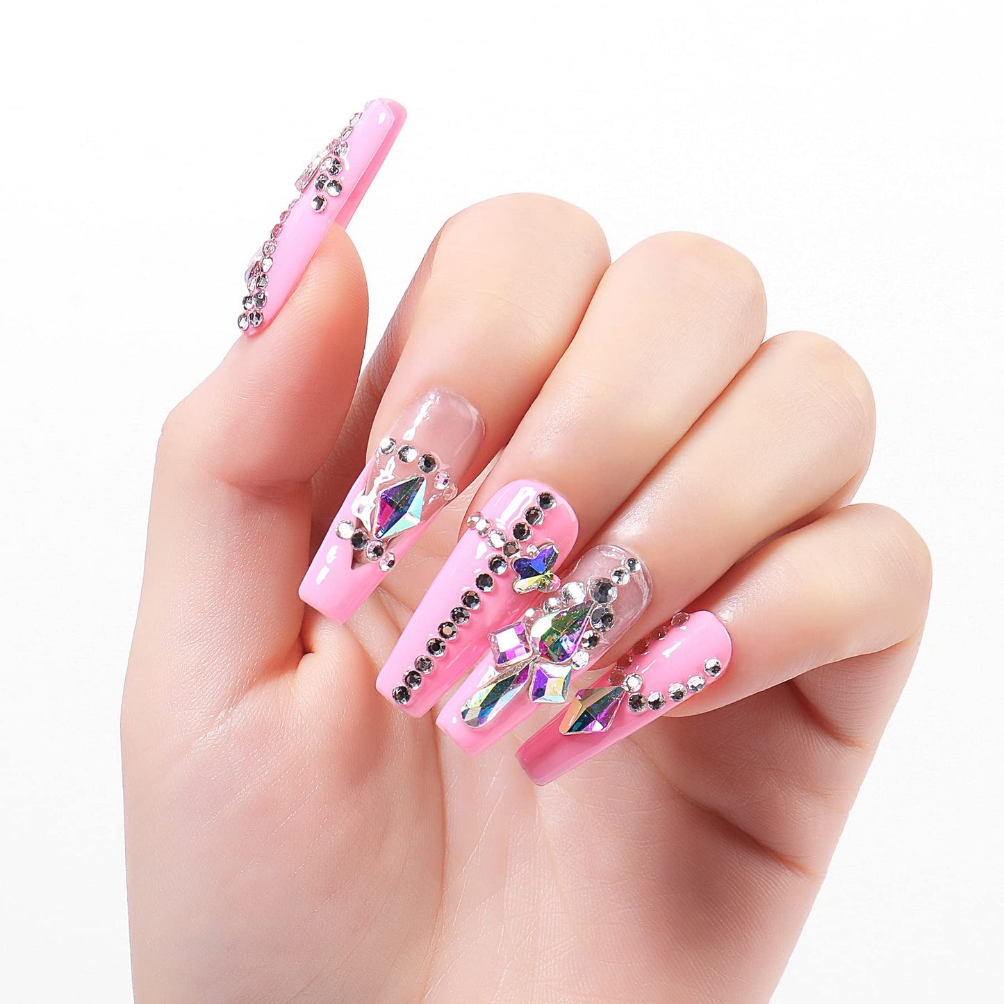 AIMEILI Soak Off U V LED Light Pink Gel Nail Polish - Pertty Pretty in Pink (009) 10ml