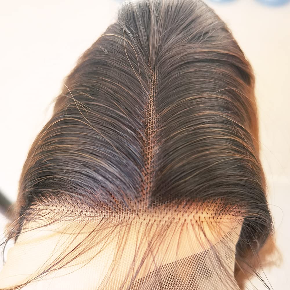 ANDRIA lace front wigs Honey Blonde Glueless Lace Wig Long Loose Wave Synthetic Heat Resistant Fiber Wig With Baby Hair Long Wavy Colorful Ombre blonde brown Colored lace front wig for Black Women