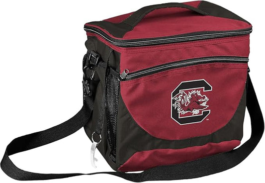 Logo Brands NCAA Unisex Adult 24-Can Cooler with Bottle Opener and Front Dry Storage Pocket, One Size, Multicolor
