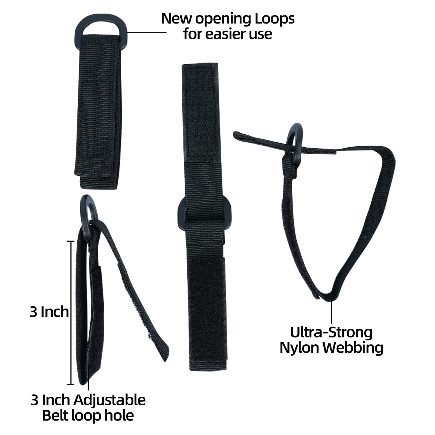 MELOTOUGH Tactical Suspenders for Belt Law enforcement belt Suspenders Police Outdoor H-Harness Suspenders (Black Camo, XL Size)