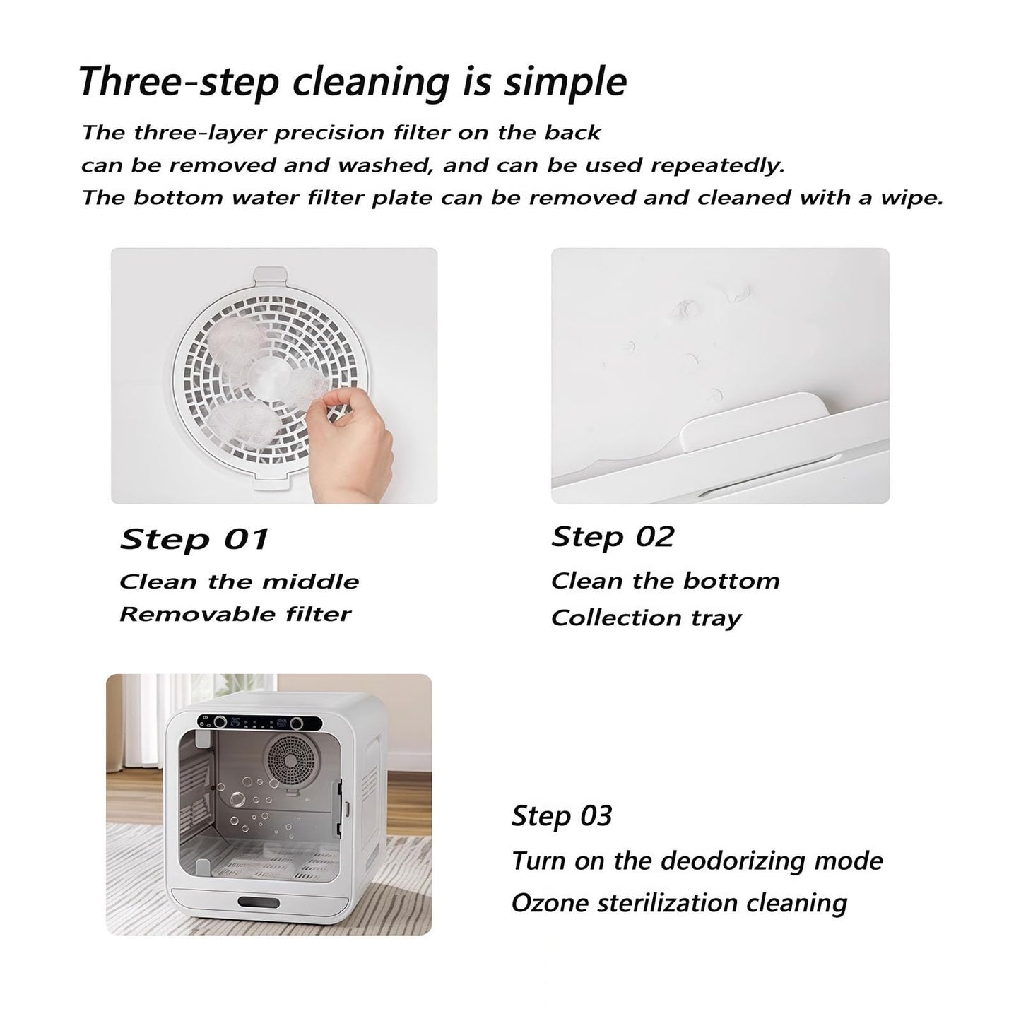 WENMEE Automatic Pet Dryer Box - Ultra Quiet, Manual Temperature Control, Efficient Hair Dryer for Dogs and Cats