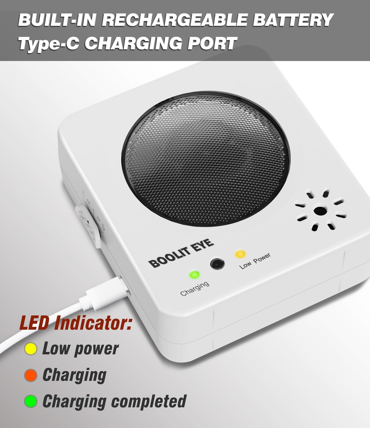 BOOLIT EYE Laser Training Target, Dry Fire Target Safely Dry Fire Practice Steel Plate Sound and Immediate Flash Feedback