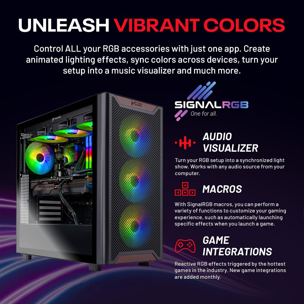 Skytech Gaming Chronos 3 Desktop PC, Ryzen 7 7700X 4.5 GHz (5.4GHz), NVIDIA RTX 5070 12GB, 1TB NVMe SSD, 32GB DDR5 RAM 5600 RGB, 850W Gold PSU, 360mm ARGB AIO, Wi-Fi, Win 11