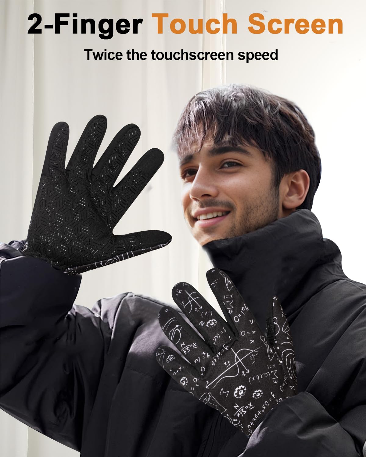 RIGWARL Outdoors Running Gloves with Touch Screen Men Women Cycling Gloves Motorcycle Gloves for Driving Hiking Mountain Bike