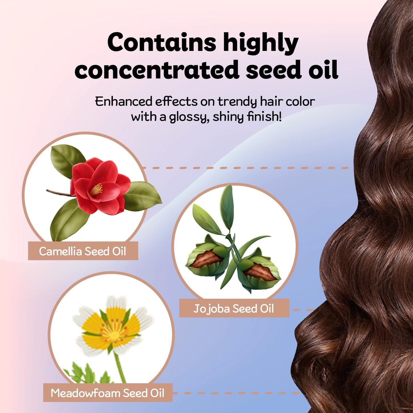 eZn Pudding Hair Dye Ammonia Free Semi-Permanent Self Hair Dye DIY Kit included contain Keratin Made in Korea Beauty (Ash Blue)