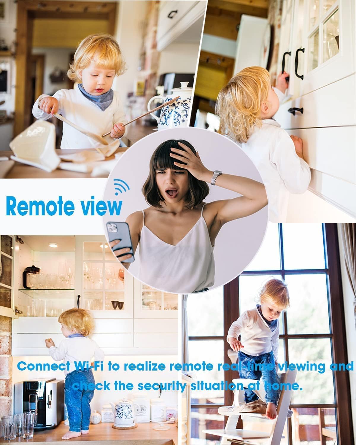 MINICATCHER 1080 HD Hidden Cameras Wireless Mini Spy Camera Small Nanny Cam Wall Outlet Charger WiFi Camera Indoor Camera for Home Security【Upgraded】