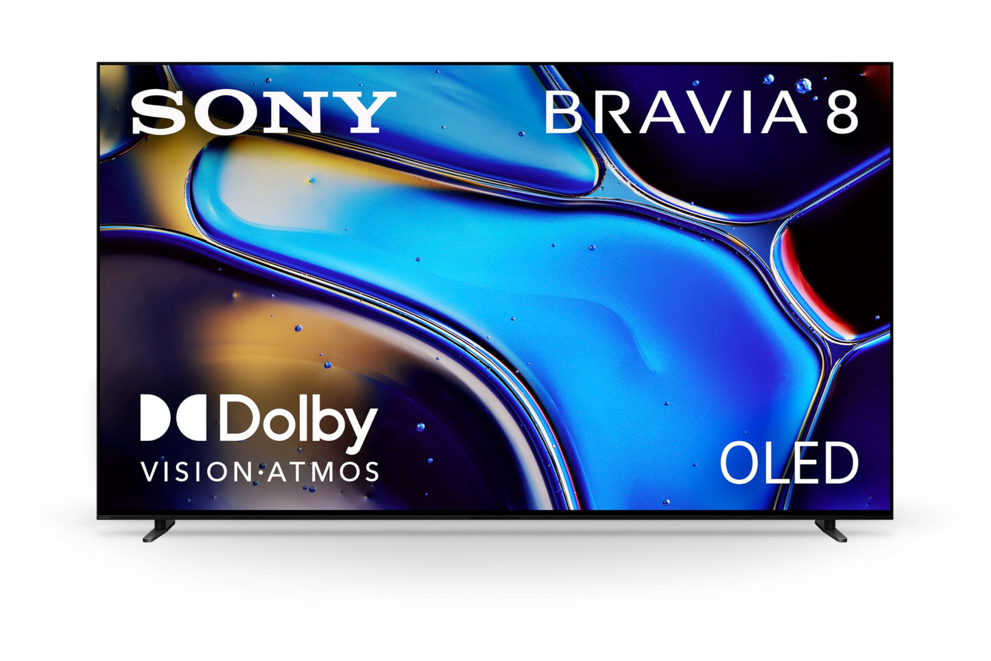 Sony 55 Inch OLED 4K Ultra HD TV BRAVIA 8 Smart Google TV with XR Processor, Rich Deep Colors, Perfect for PS5, Dolby Vision HDR, Blur-Free Motion (K-55XR80)