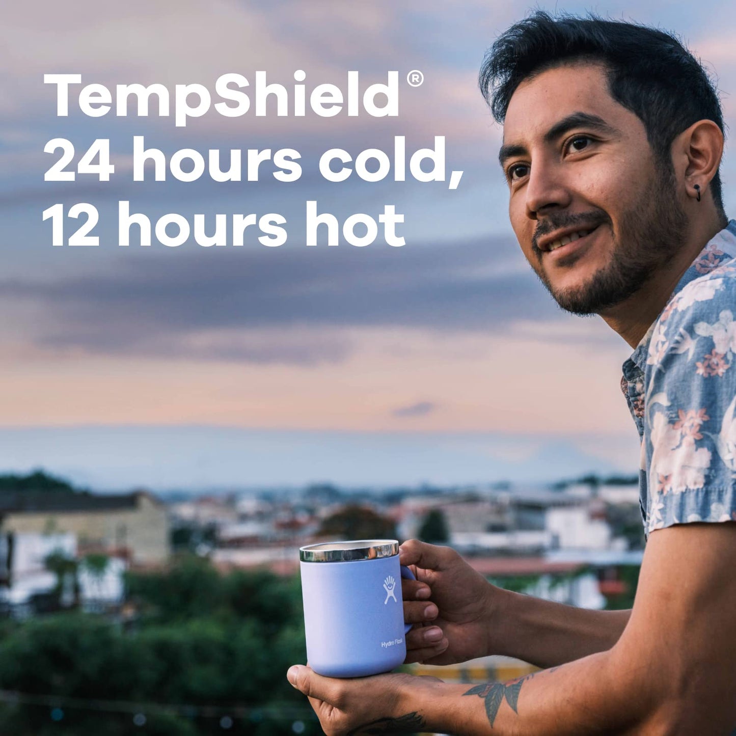 Hydro Flask Mug - Stainless Steel Reusable Tea Coffee Travel Mug - Vacuum Insulated, BPA-Free, Non-Toxic 12 oz