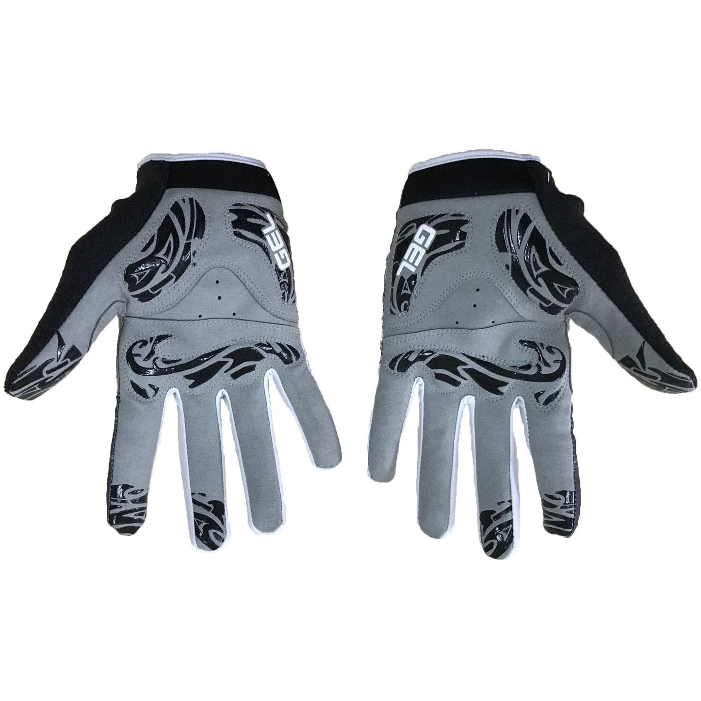 JPOJPO Cycling Gloves for Men Women Full Finger Bike Gloves, 3D Gel Pad Comfortable