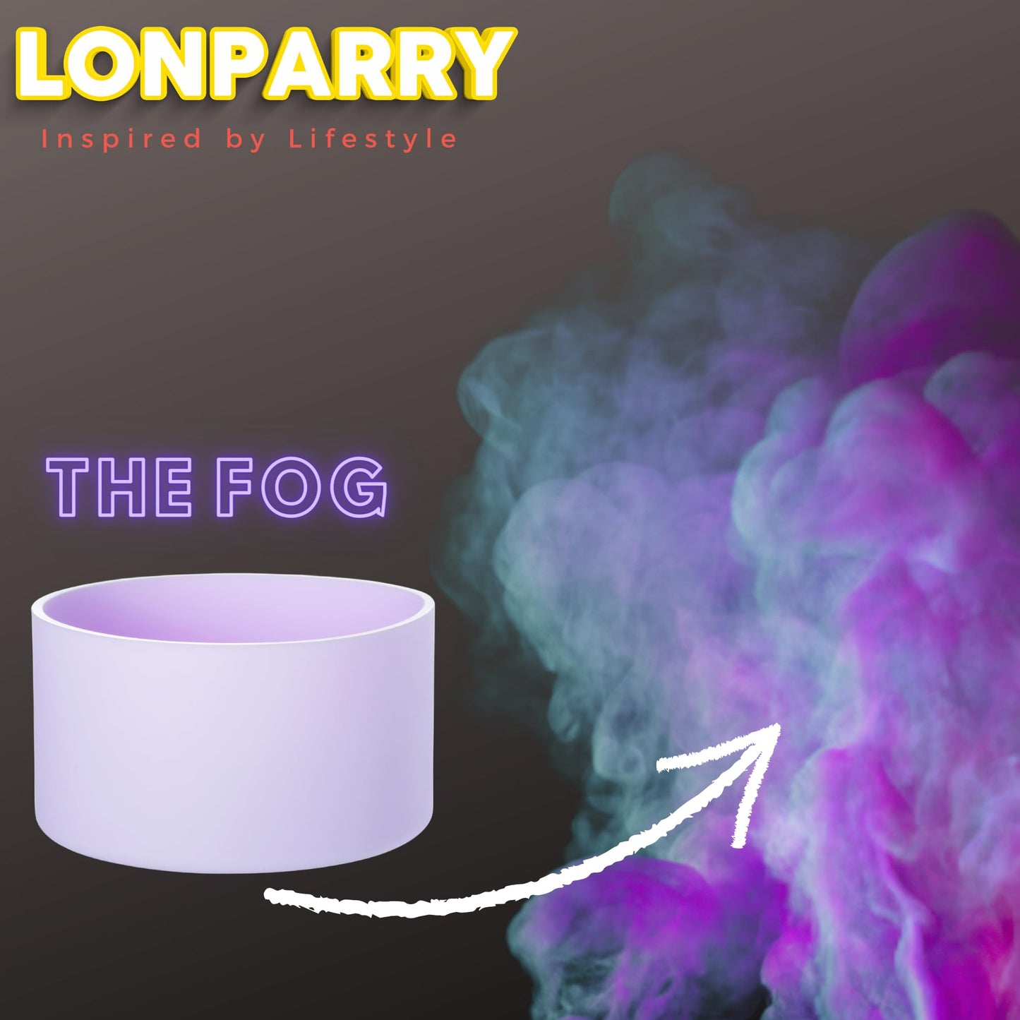 LONPARRY 4-Pack Silicone Boot for Stanley Cup Quencher IceFlow Rubber Bottom Sleeve Protector for Stanley Tumbler HydroFlask Owala Car Travel Cup Bottle Bottom (Clear+Fog+Purple+Clear Purple)