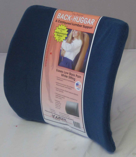 Back-Huggar® The Original Lumbar Cushion (Bucket Style) - Blue