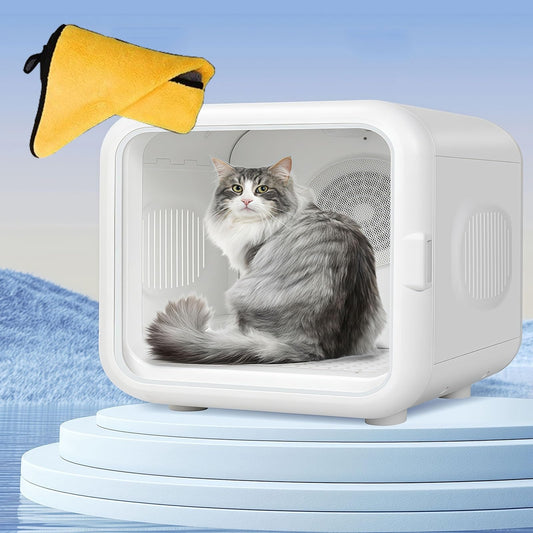 WENMEE Ultimate Pet Dryer Box-Ultra Quiet, Smart Temperature Control, 360° Efficient for Dogs and Cats