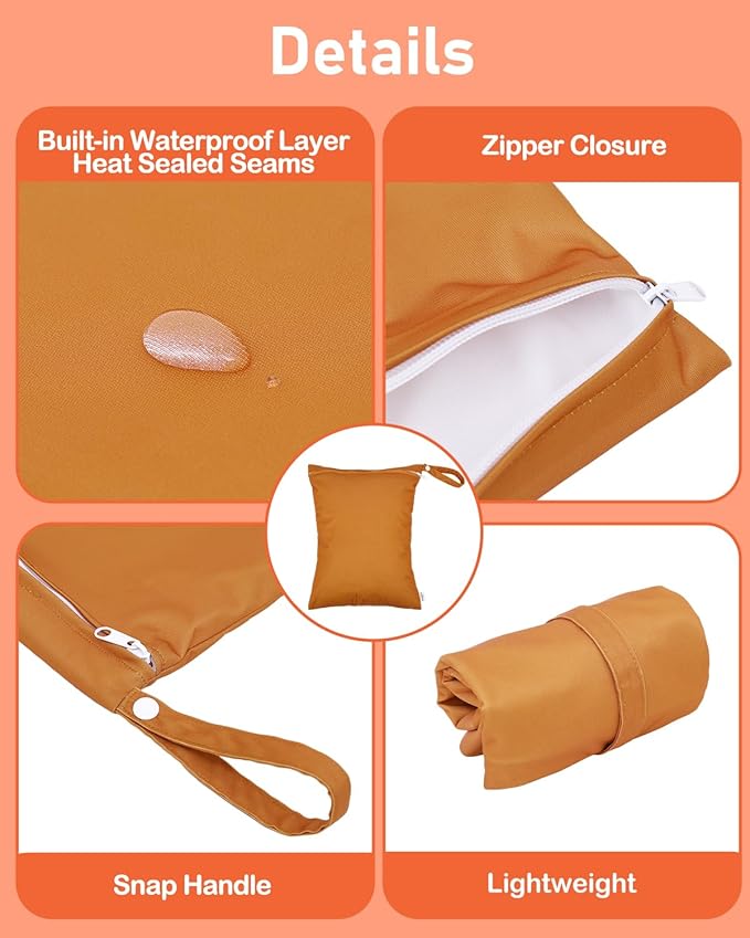 babygoal Waterproof Wet Bag and Dry Bag, Roll Top Waterproof 2L Backpack Sack for Travel,Swimming,Kayaking, Beach, Rafting, Boating, Hiking, Camping and Fishing