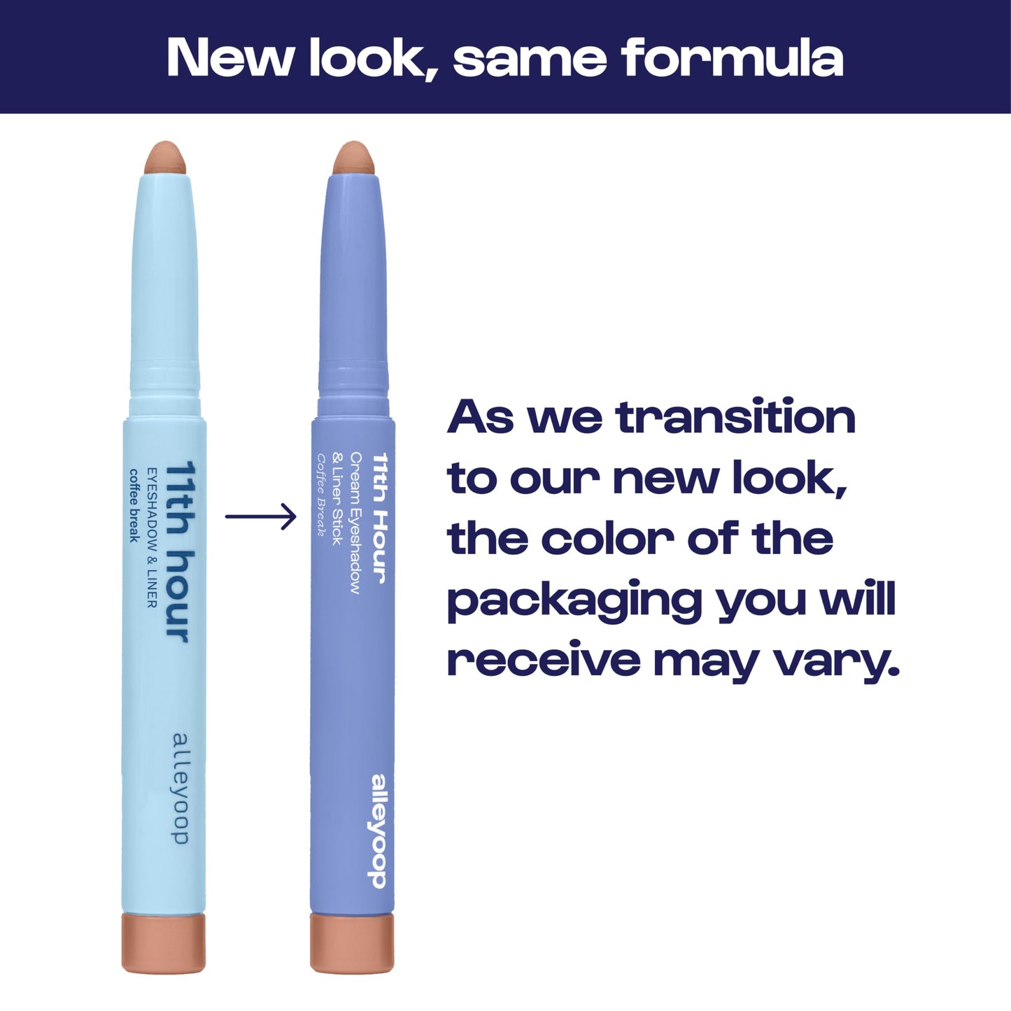 ALLEYOOP 11th Hour Waterproof Cream Eyeshadow Stick – Long-Lasting Eye Shadow Pencil & Eyeliner, Cream to Powder Stick & Highlighter – Smudge-Proof Eyeshadow Shimmer, Penny Passion Shimmer