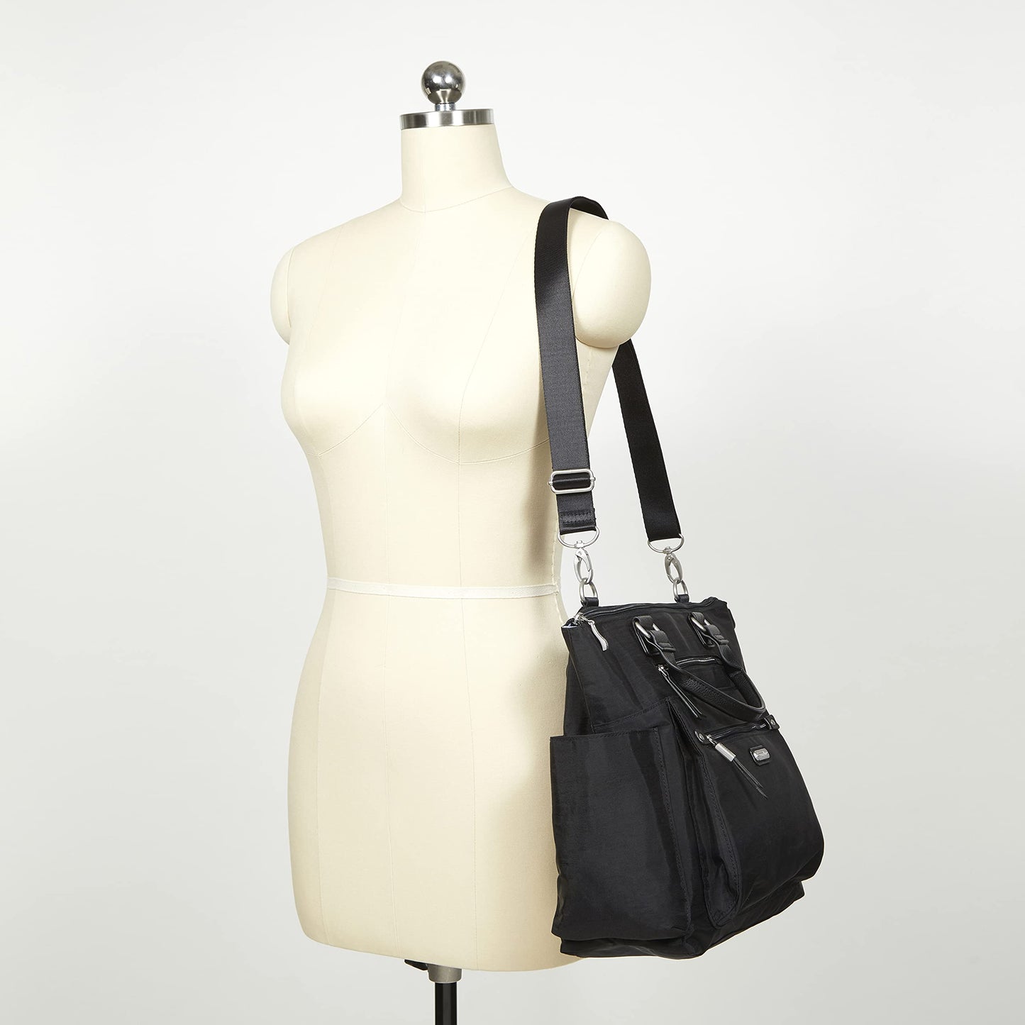 Baggallini womens 3-in-1 Convertible Backpack with RFID phone wristlet, Olive Camo, One Size US