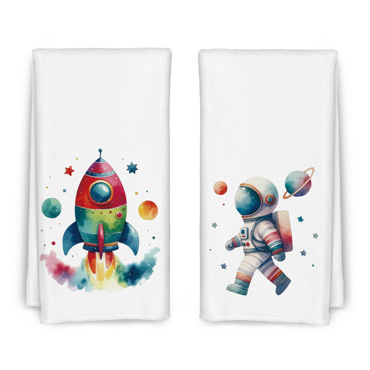 Kitchen Towel Set of 1,Hand Towels,Tea Towels,Dishcloths 16×24 Inch,Kitchen Bathroom Decor247, White