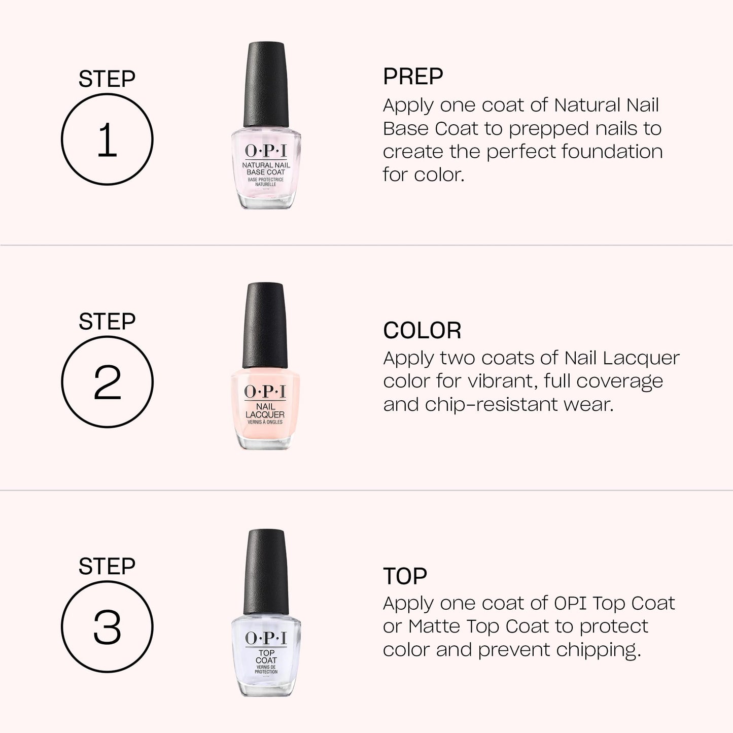 OPI Nail Lacquer Lisbon Wants Moor OPI | Opaque Soft Pink Crème Chip Resistant Nail Polish | Lisbon Collection