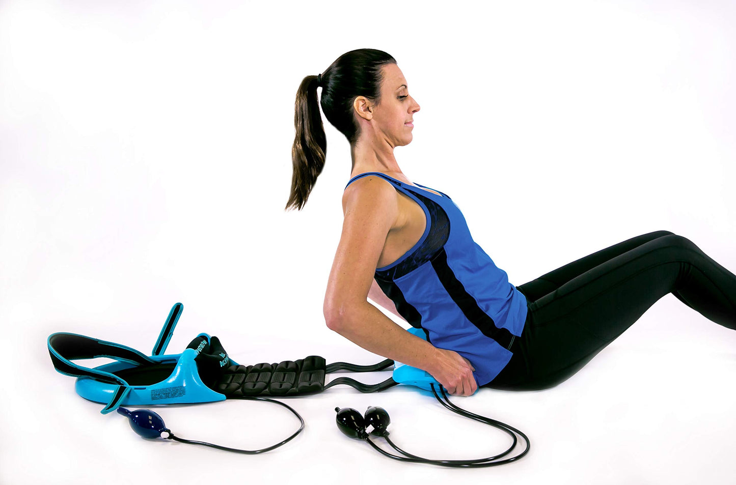 Posture Pump® Dual Deluxe Neck & Back Exercising Cervical Spine Hydrator Pump | Relieves Neck, Upper Back, & Low Back Pain Stiffness | Tech Neck Relief Posture Control (Dual Full Spine Model 4100-D)