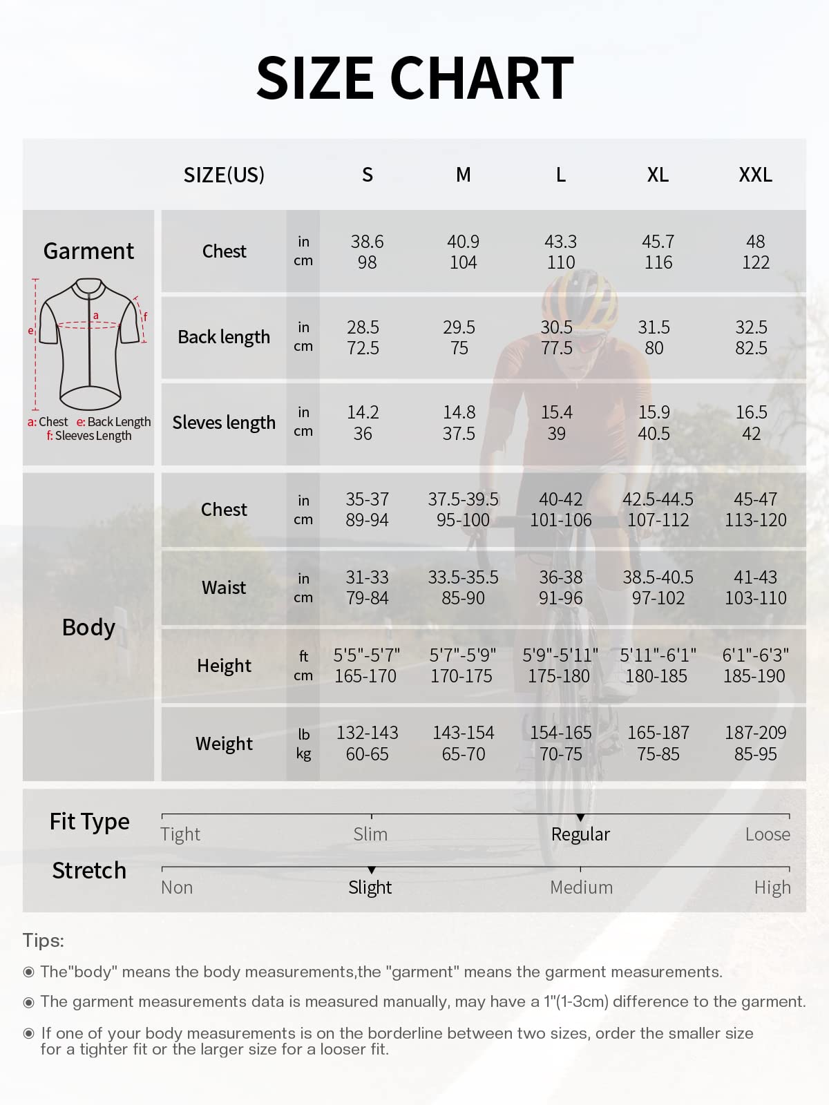 ARSUXEO Men's Short Sleeves Cycling Jersey Bicycle MTB Bike Shirt 636 Light Gray Size XXL