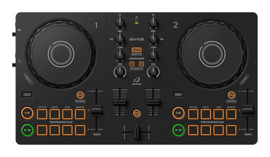 AlphaTheta Pioneer DJ DDJ-FLX2 Compact 2-channel DJ controller