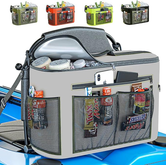 Skywin Kayak Cooler Behind Seat, Waterproof Cooler for Kayaking, Compatible with Lawn Chair Style Seats, Stores Drinks and Keeps Them Cool All Day