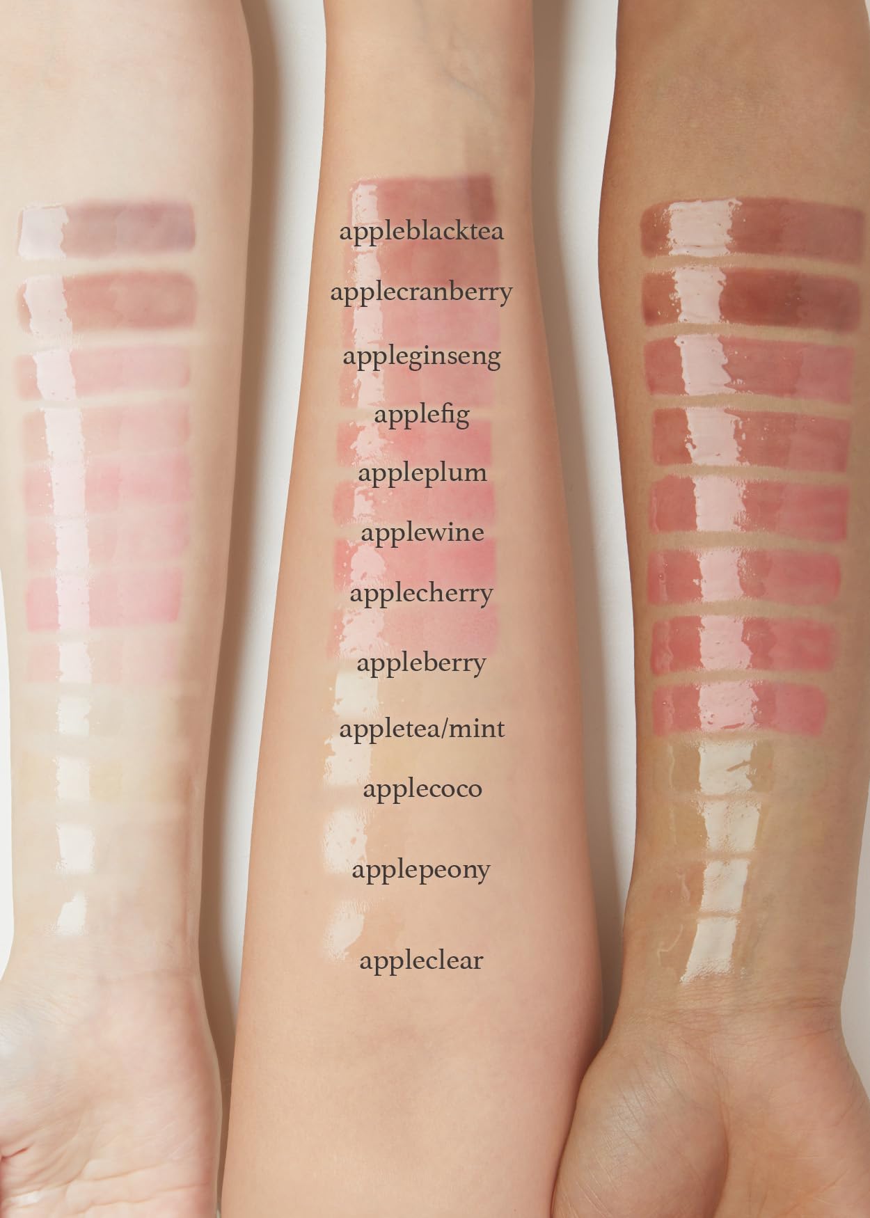 NOONI Korean Lip Butter Melting Balm (Applebutter) + Korean Vegan Lip Oil - Applecoco 0.12 Fl Oz Bundle