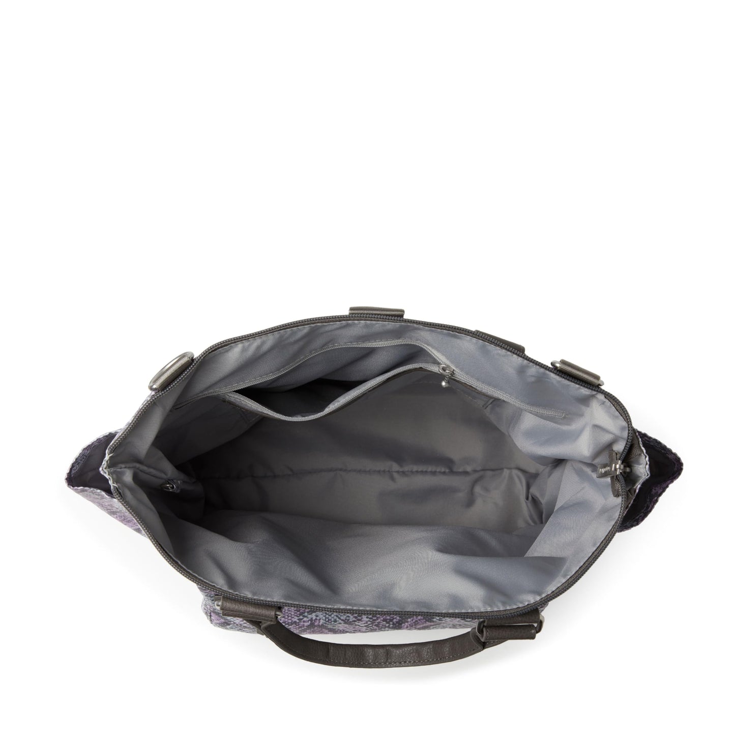 Baggallini Womens 3-in-1 Convertible Backpack with RFID phone wristlet, Blush Python, One Size US