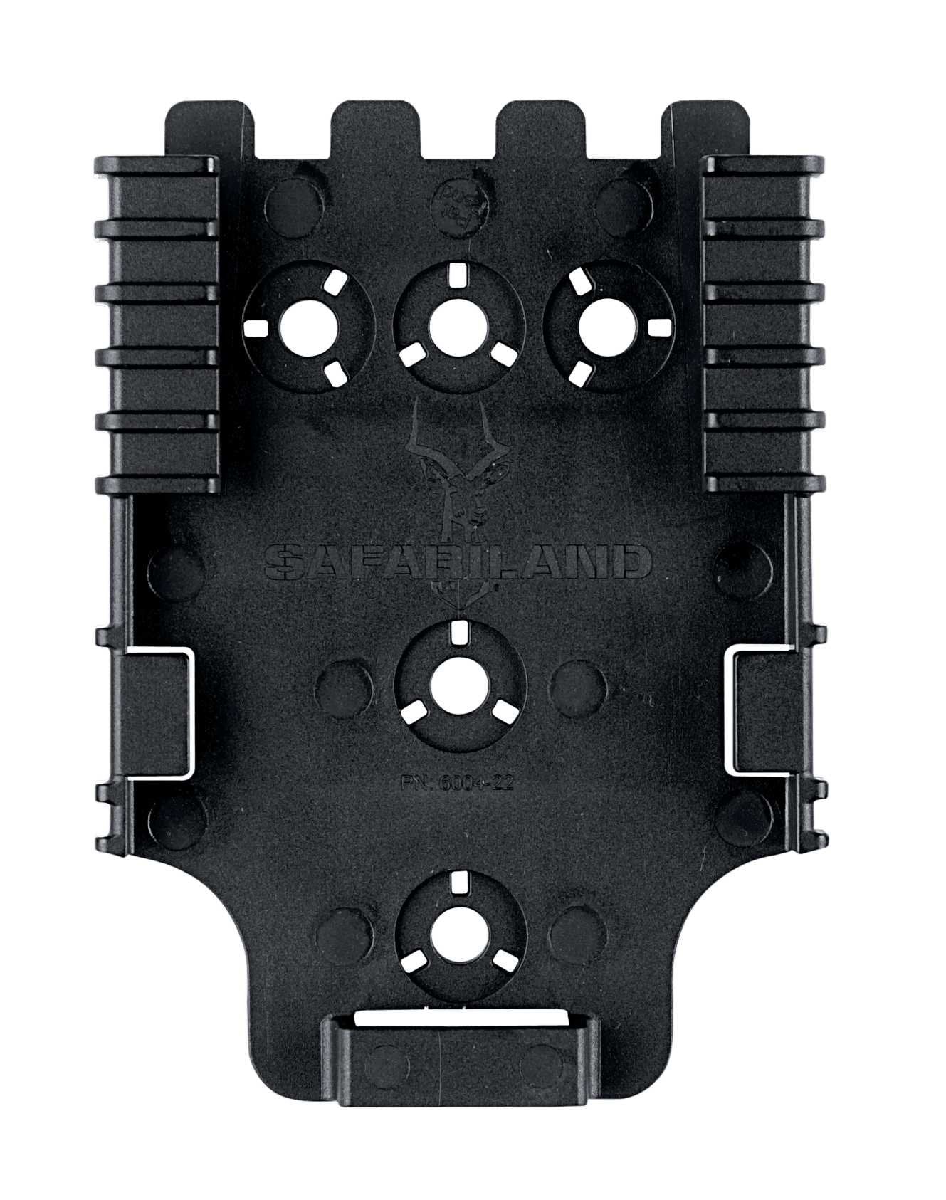 Safariland QLS 1-2 Quick Locking System Kit, Platform Attachment for Duty Holsters and Accessories with Locking Fork and Receiver Plate - Level 1 Retention, Black