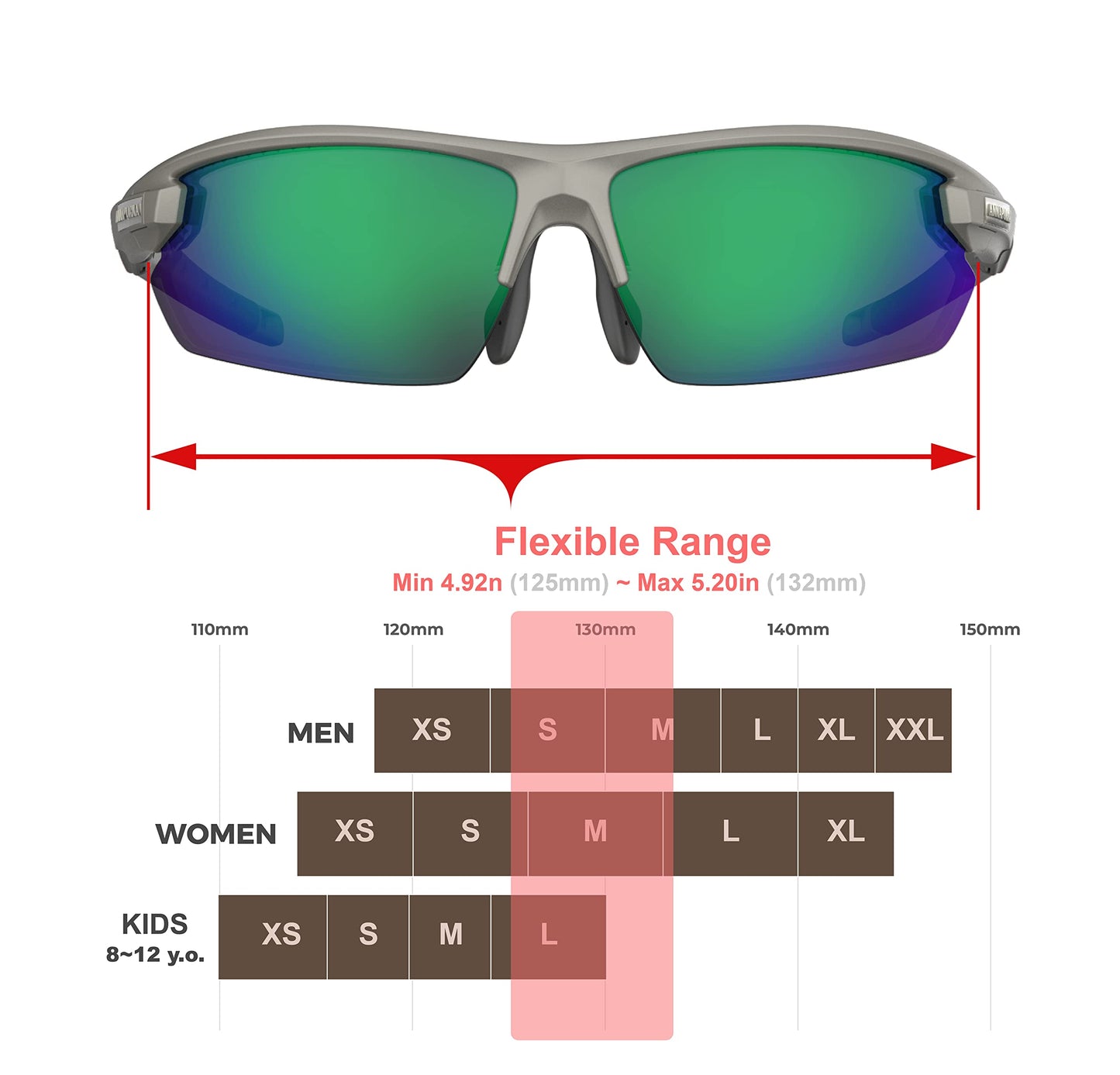 QOOL TIMES Living out your J50 Mens Fishing Sunglasses Polarized for Women UV400