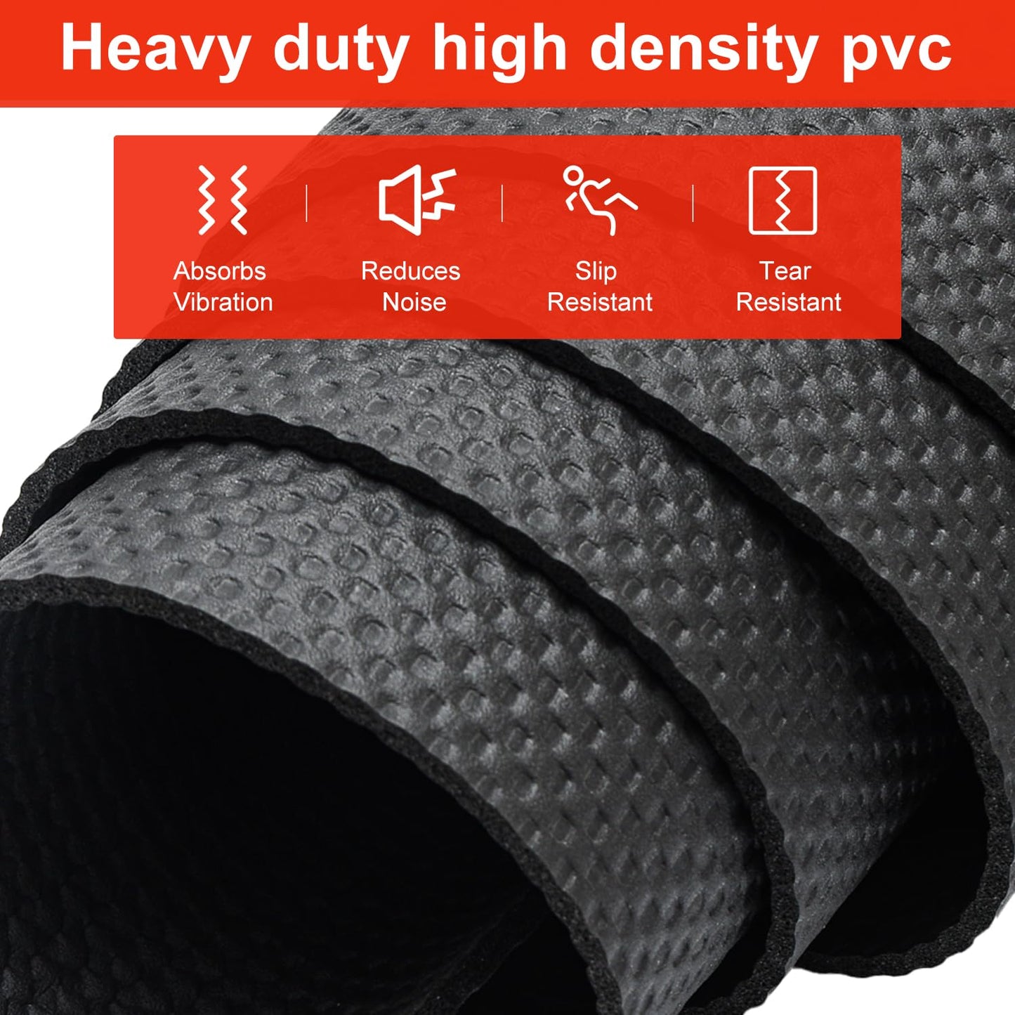 Treadmill Walking Pad Mat for Carpet Floors,23.6x60 Foldable Treadmill Mat for Hardwood Floors, Non-Slip Exercise Equipment Mat for Under Exercise Bike,Walking Pad & Elliptical,Noise Shock Absorption