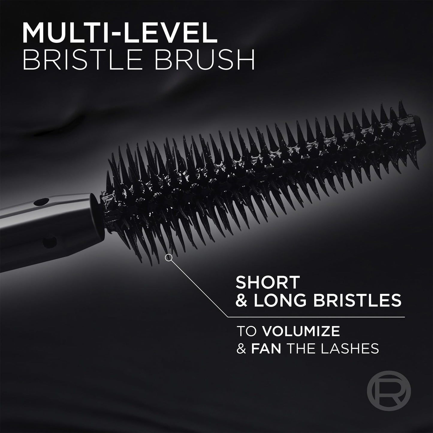 L'Oreal Paris Voluminous Panorama Mascara, Volumizing and Lengthening Formula, Longwear, Smudge-Resistant and Washable, All Night Black Mascara, 0.33 Fl Oz
