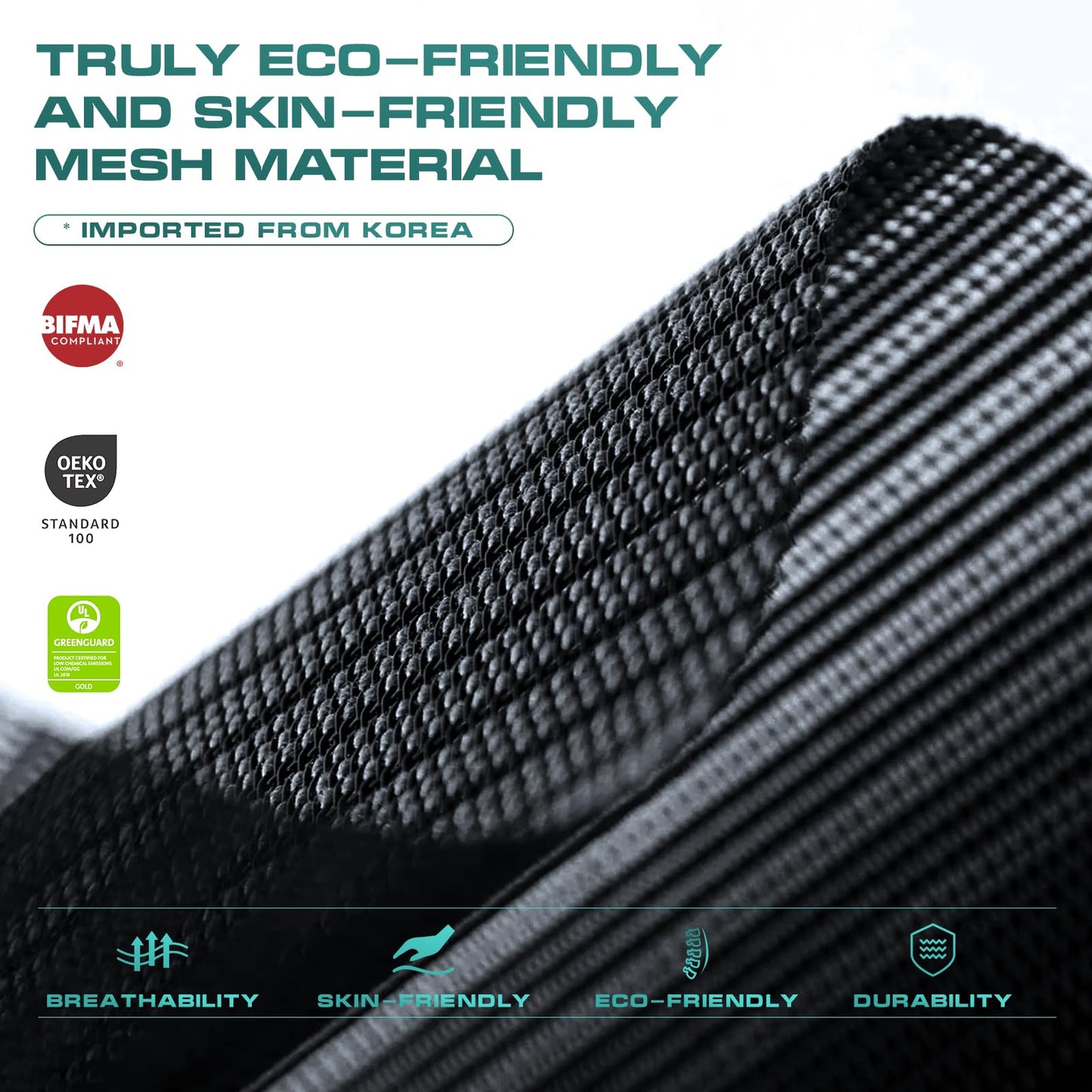 COLAMY Ergonomic Office Chair, Mesh Office Chair, High Back Office Chair, Computer Executive Desk Chair Lumbar Support with Adjustable Headrest and 4D Arms, Slide Seat, Tilt Lock-Black