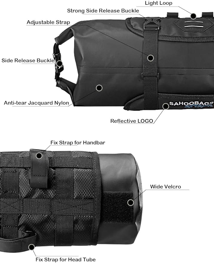 Roswheel Bike Bag Bicycle Storage Bags Tail Underseat Handlebar Bag Bike Top Tube Saddle Seat Bag Waterproof