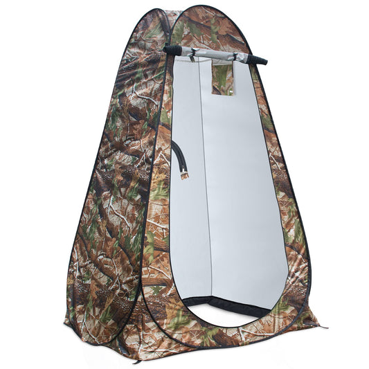 anngrowy Pop Up Privacy Tent for Shower Portable Outdoor Camping Bathroom Toilet Changing Dressing Room Privacy Shelters Room for Hiking and Beach Sun Shelter Picnic Fishing– UPF40+ Waterproof