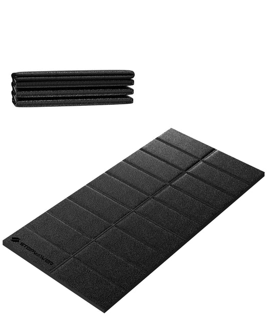 Stepwaver Treadmill Mat for Carpet Floor, 71"x32", Exercise Equipment Mats for Home Gym Workout, 1/4" Thick Waterproof Non-Slip Exercise Bike Mats Floor Protector for Indoor Activity