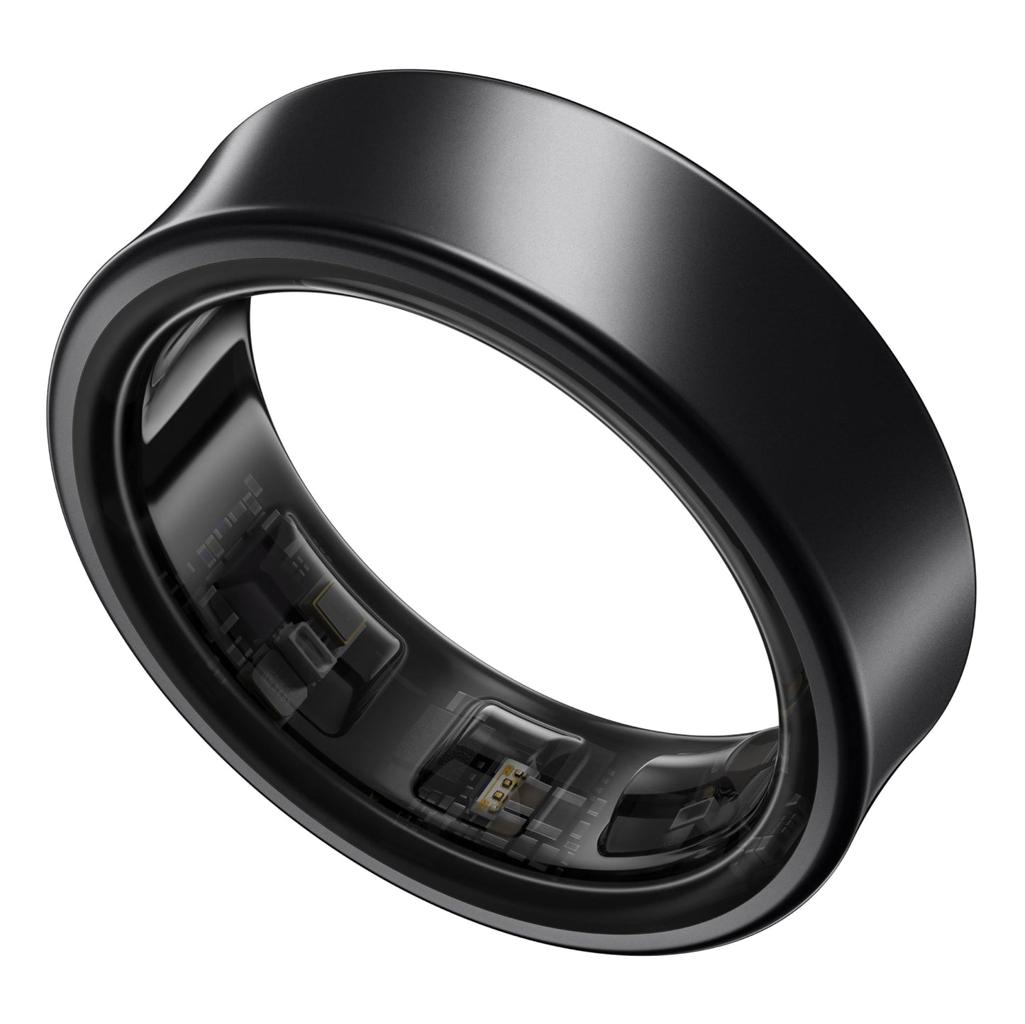 Samsung Galaxy Ring, AI Smart Ring, Size First w/Sizing Kit, No App Subscription, Fitness Monitor, Sleep Tracker, Up to 7-Day Battery, Size 12, Titanium Black [US Version, 1Yr Manufacturer Warranty]