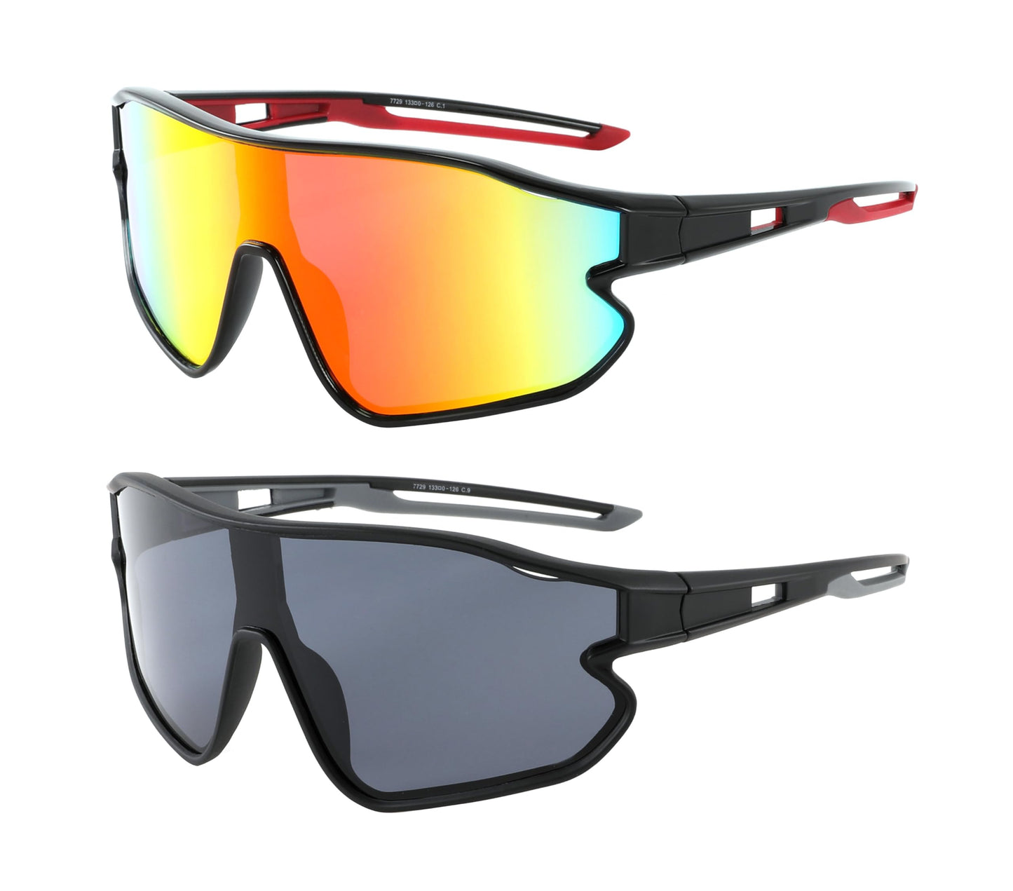 Yogo Vision Kids Sports Sunglasses Youth Lightweight Baseball Sun Glasses UV400 Protection Sport Frame Shades for Boys Girls