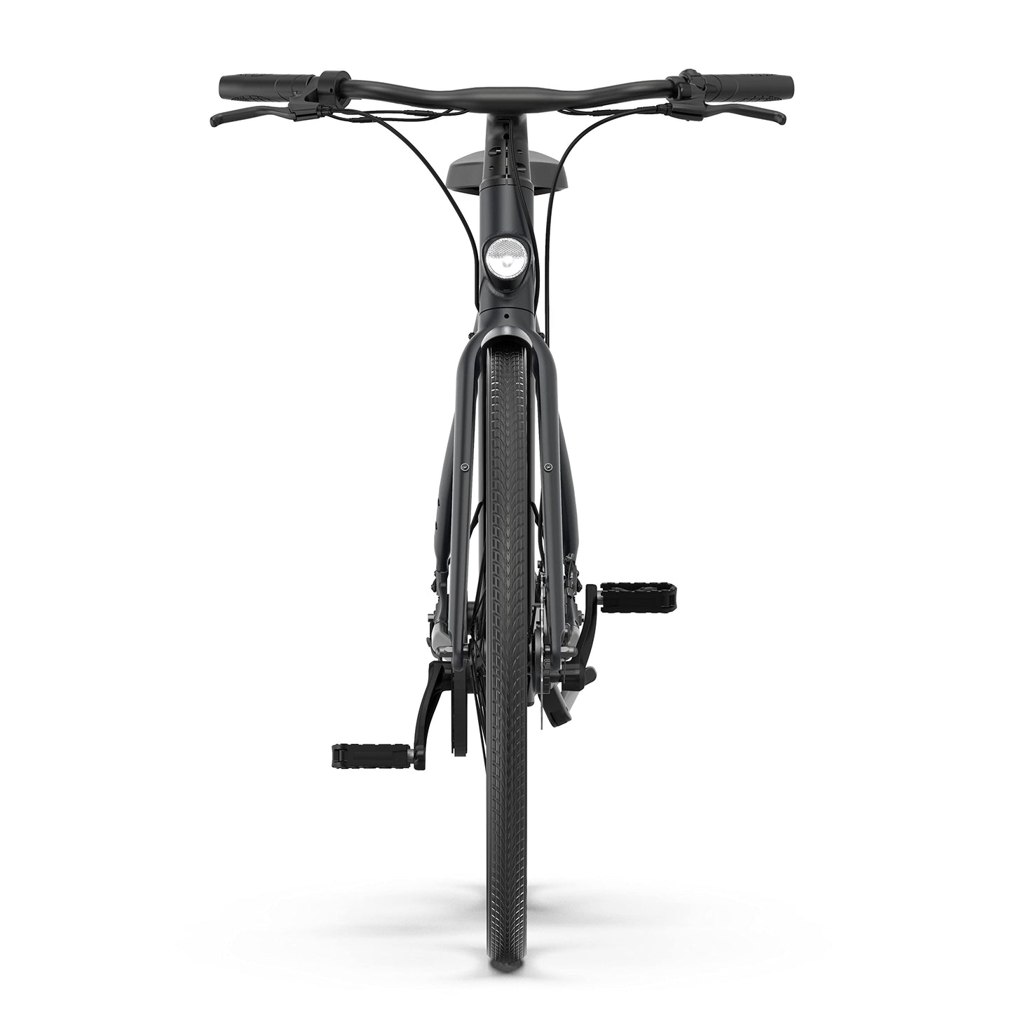 BirdBike A-Frame eBike with 50mi Max Operating Range & 20mph Max Speed, Stealth Black