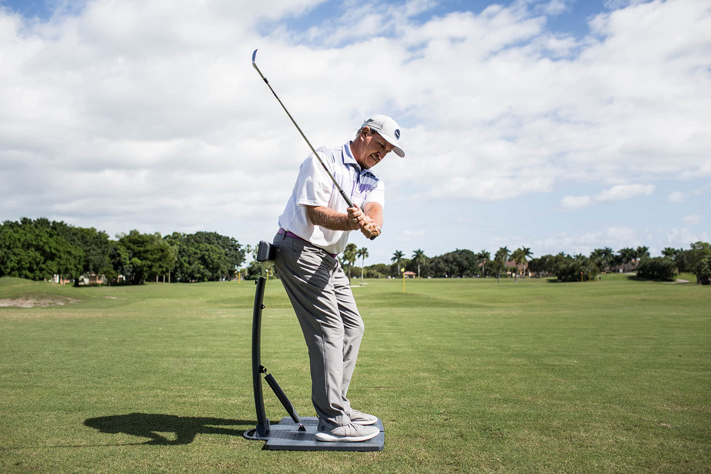 Birdie Town Golf Posture Pod - Golf Swing Trainer for Players of All Levels & Abilities - Improve Your Golf Game with The Posture Corrector - Made for Tour, Pro & Amature Golfers - for Men & Women