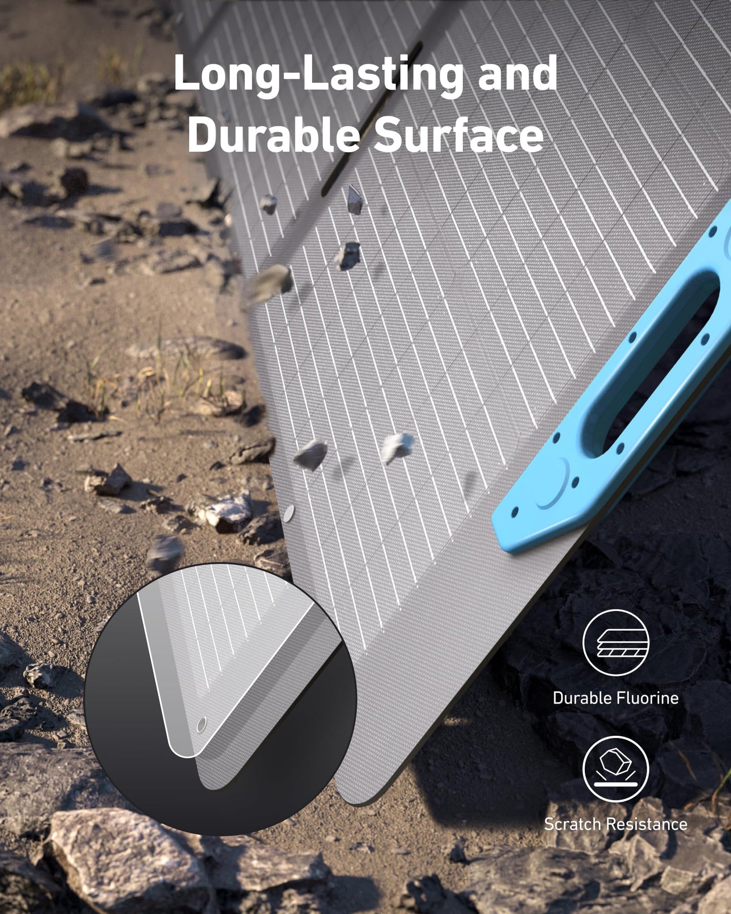 Anker SOLIX PS200 Solar Panel with Adjustable Kickstand, 200W Foldable Portable Solar Charger, IP67 Waterproof, 23% Higher Energy Conversion Efficiency, for Camping, RVs, and Blackouts